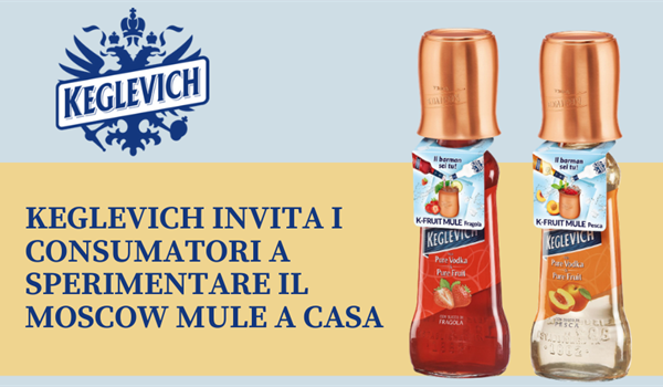 Keglevich invita i consumatori a sperimentare il Moscow Mule a casa