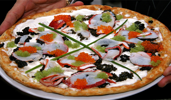 La pizza più costosa al mondo