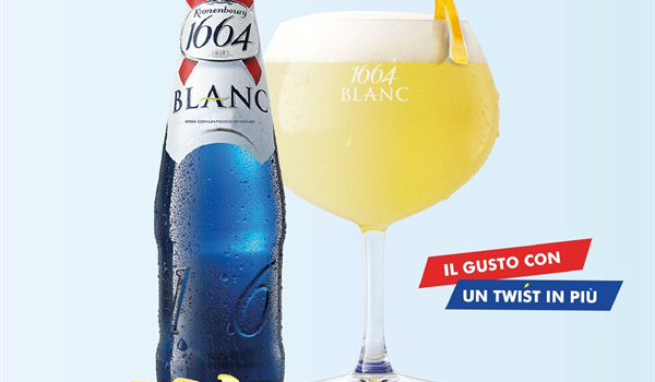 Carlsberg porta la sua birra 1664 Blanc anche in Italia